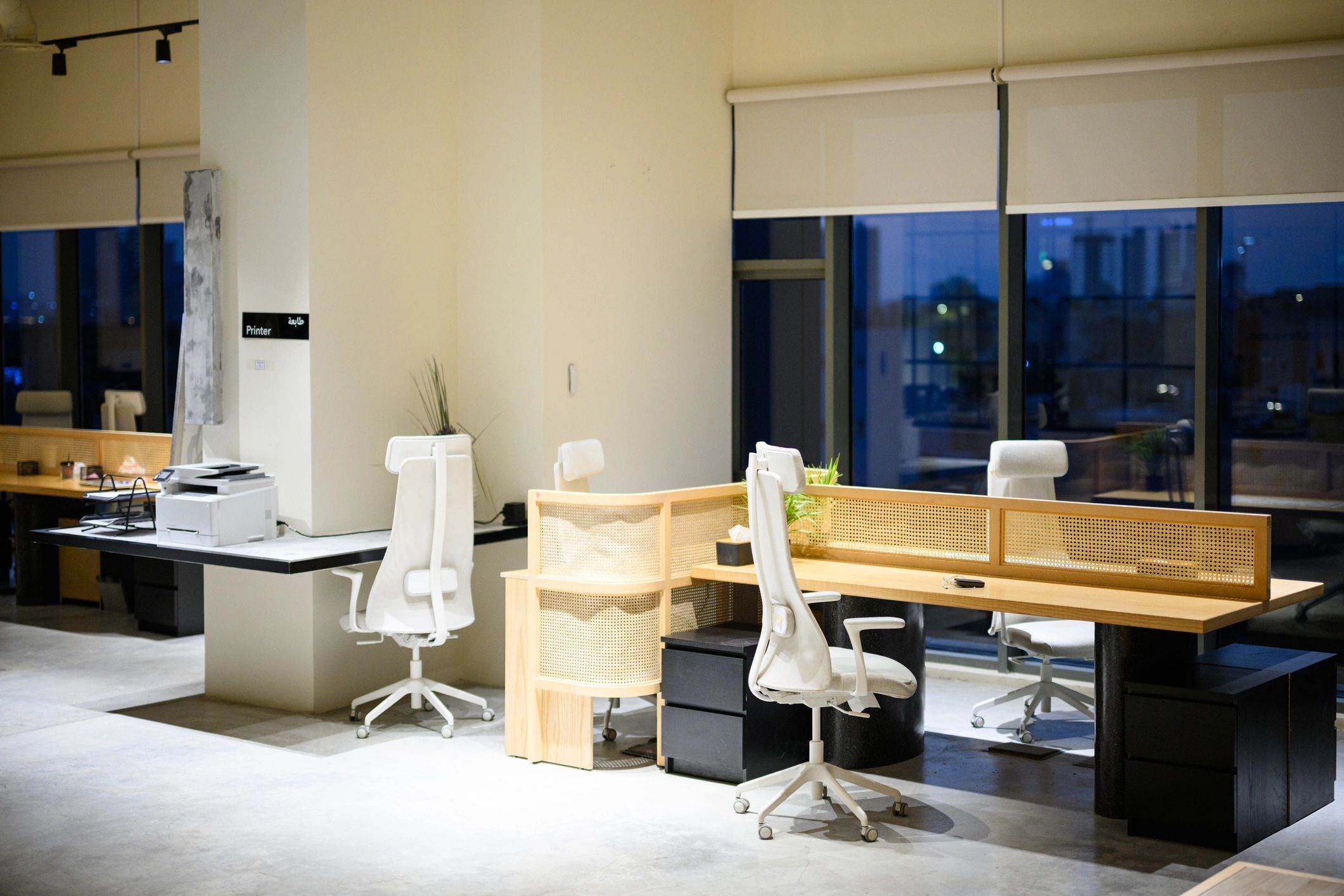 Modern business technology workspace representing secure IT continuity